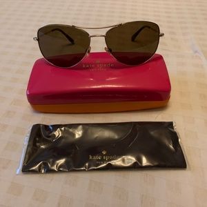 kate spade Ally Polarized Aviator Sunglasses